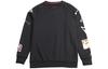 Print Fleece Gevoerde Athleisure Hoodie Amerikaans Sweatshirt Heren Zwart CD5872-010