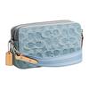 Coach Signature Denim Canvas Wristlet Clutch Bag Daily CK010-LHPBU