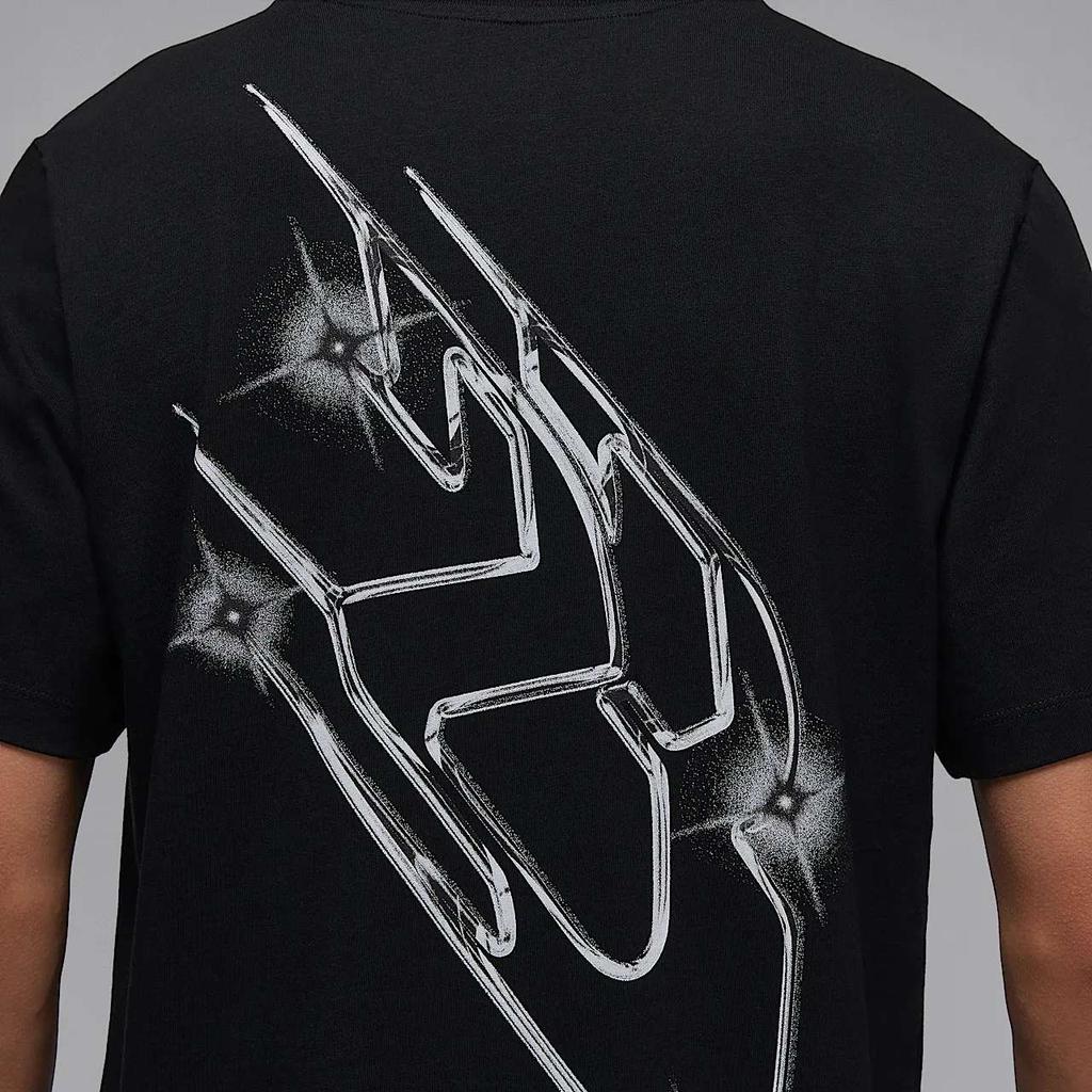 Jordan Sport Dri-FIT Logo Quick-Dry Crew Neck T-Shirt Men Tops Black White HJ2398010