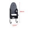 Hotel Room Hanger Organizer with Hooks Iron Stand Shelf Storage Rack Iron Board Wall Mounted