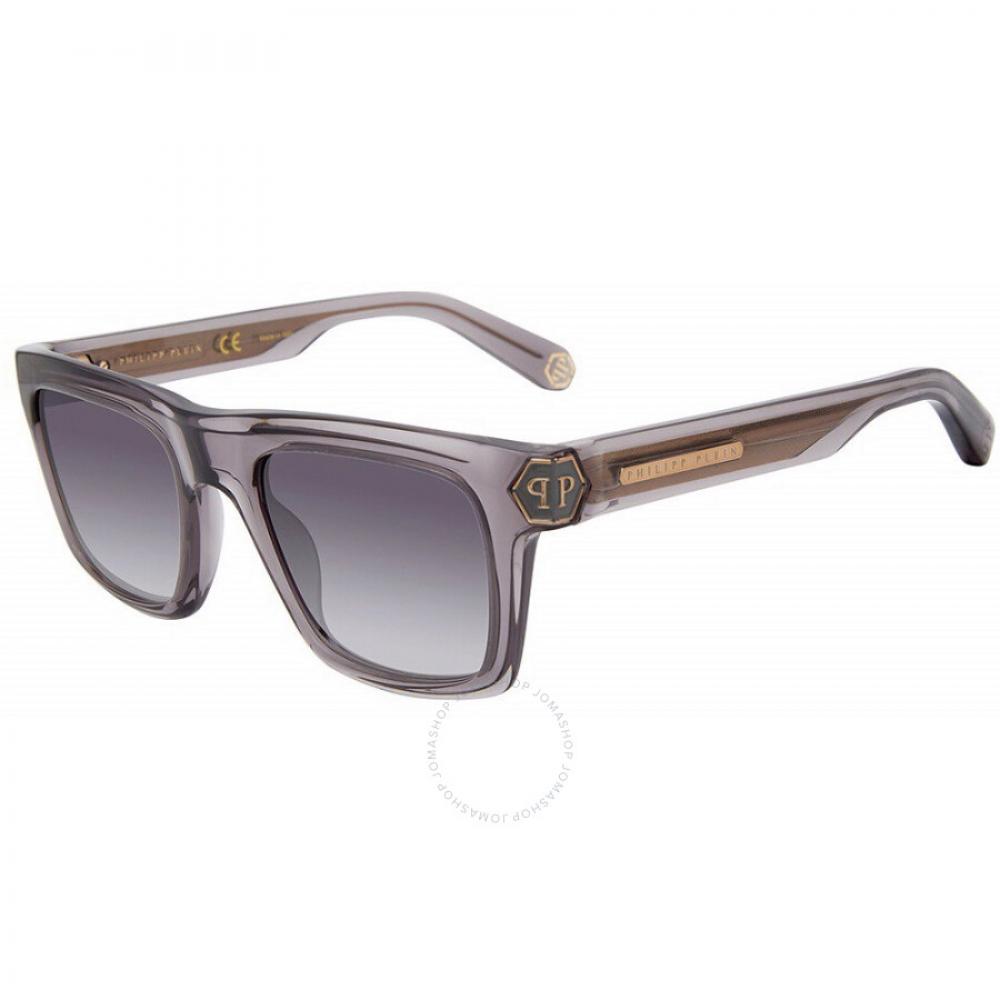 

Philipp Plein Grey Gradient Square Men s Sunglasses SPP043M 09MB 52