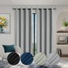 Modern Blackout Curtain No Punching Insulation Sunshade Curtain Sun Block Window Drapes Bedroom Window Curtains