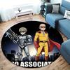 Onepunch Man Round Area Rug Carpet Rug For Living Room Bedroom Sofa Playroom Decor Nonslip Floor Mat