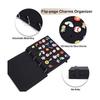 Buy Print Shoe Charms Display Felt Badge Storage Book Pin Organizer Board Buckle Jewelry Storage Bag Rings Brooch Collection