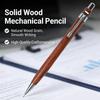 Wooden Automatic Pencil 0.5mm Propelling Pencil Durable Mechanical Pencil  Gift