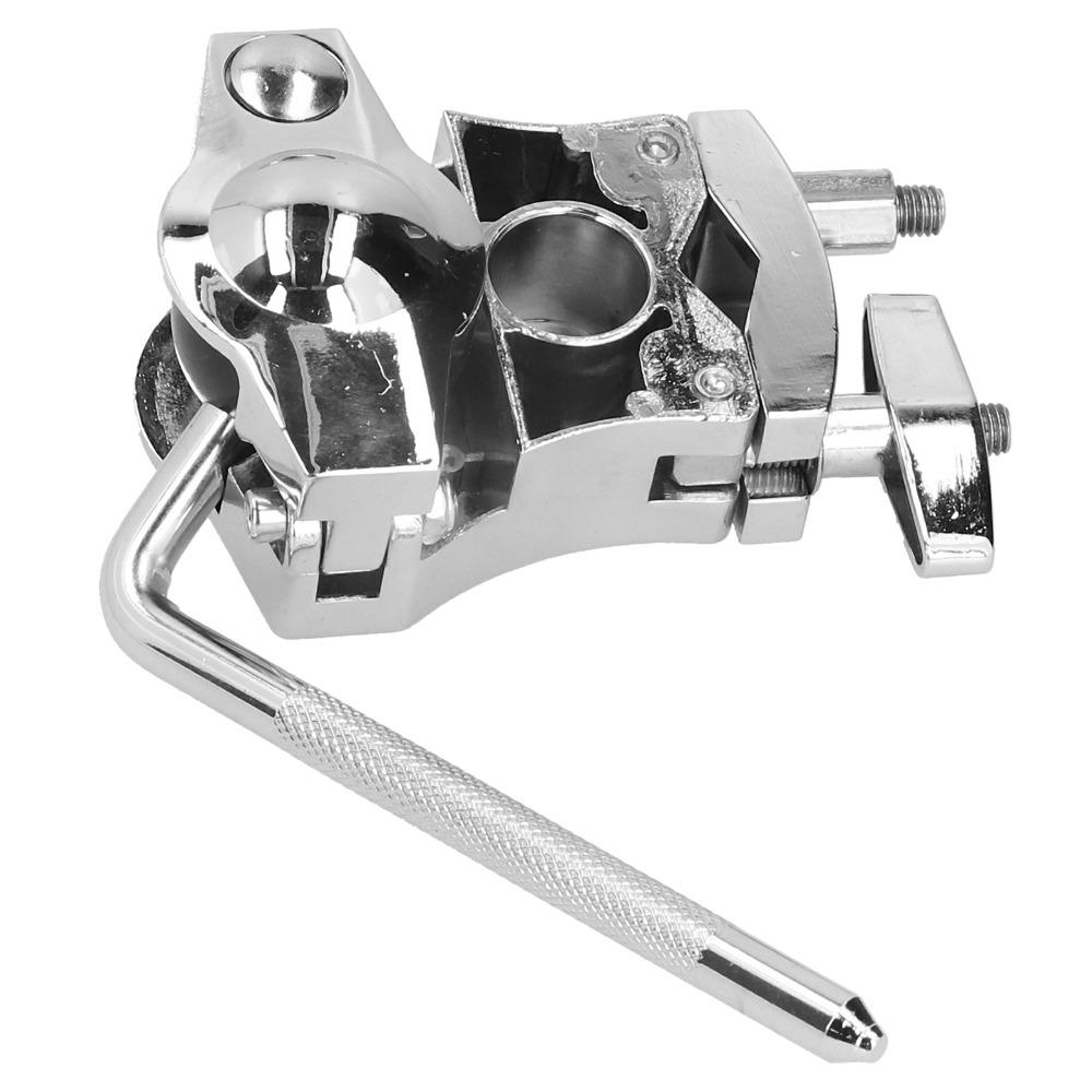 Metal Drum Mount Bracket Silver Color Drum Set Extension Clip Percussion Mounting Bracket For Drum