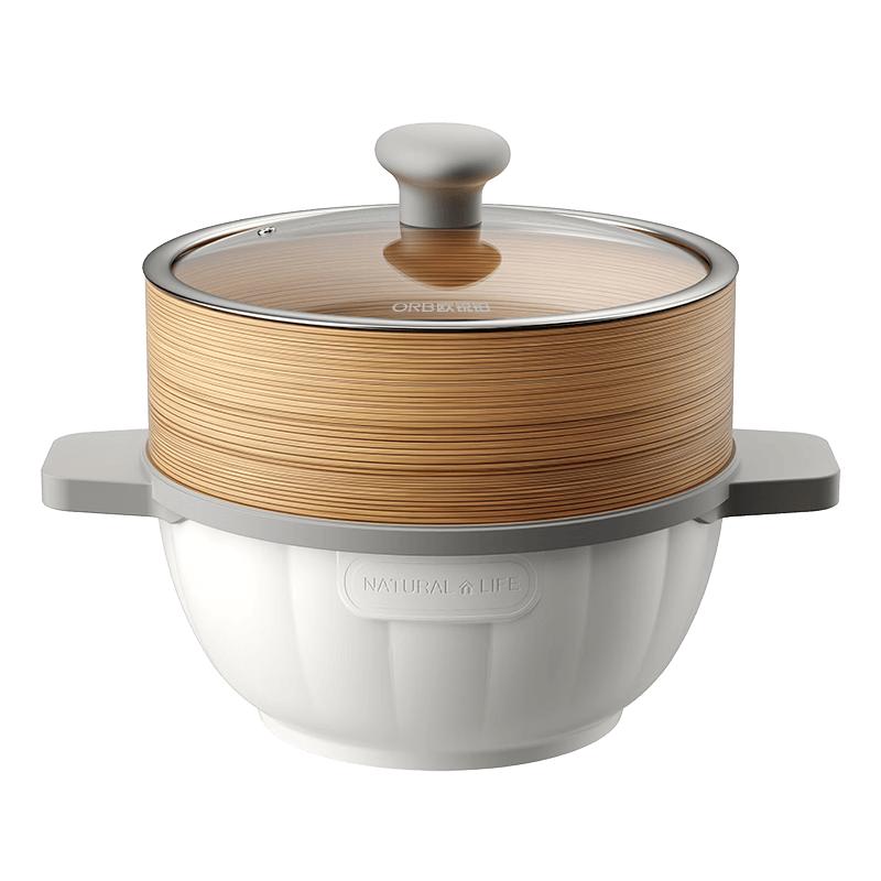 Oribo ORB-2121 Aluminum Steaming & Boiling Pot