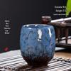Kiln-fired Tenmoku Ceramic Gongfu Tea Tasting Cup