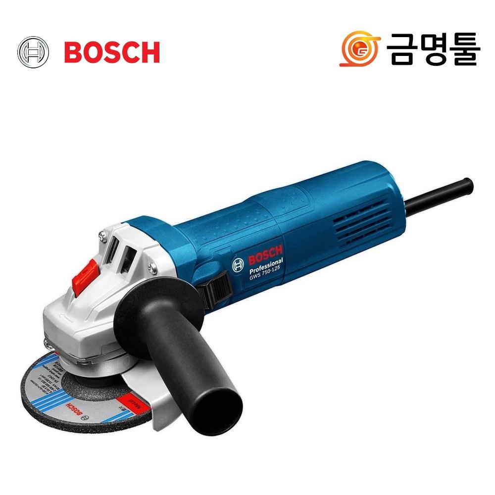 

Шлифовальная машина Bosch GWS750 125, 5 дюймов, 750 Вт, тонкая полировка пола, резка стали, шлифовка, резка плитки