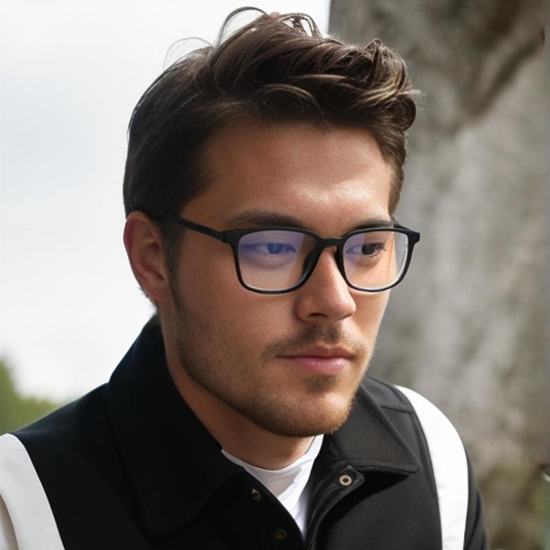 Pure Titanium Anti Blue Light Reading Glasses for Men with Diopter 100 150 200 250 300 350 400 High Quality Presbyopia Eyewear