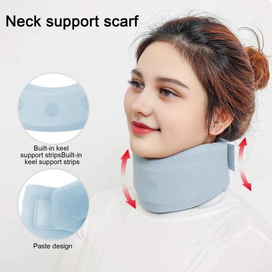 Summer Sponge Neck Brace Neck Pain Spine Pressure Relief Ergonomic Neck Support Women Men Cervical Posture Corrector Pillow