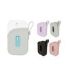 Portable Silicone Holder For Hand Sanitizer Sprays Protective Storage Case with Adjustable Lanyard for Backpack Handbag