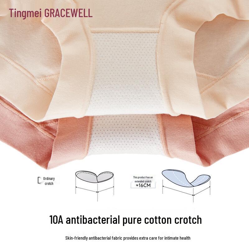 GRACEWELL Women's Seamless High-Waist Tummy Control Shaping Panties 3-Pack