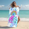 1Pc Blue'S Clues Adventure Beach Towel Microfiber Beach Towel Thin Absorbent For Beach Swimming Yoga Bath Sports 0917258