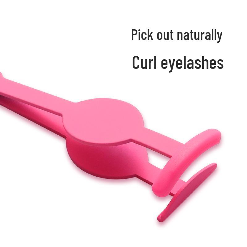 Beauty Tools 4-Piece Set: Stainless Steel Eyelash Curler, Eyebrow Tweezers, Scissors & Leather Case