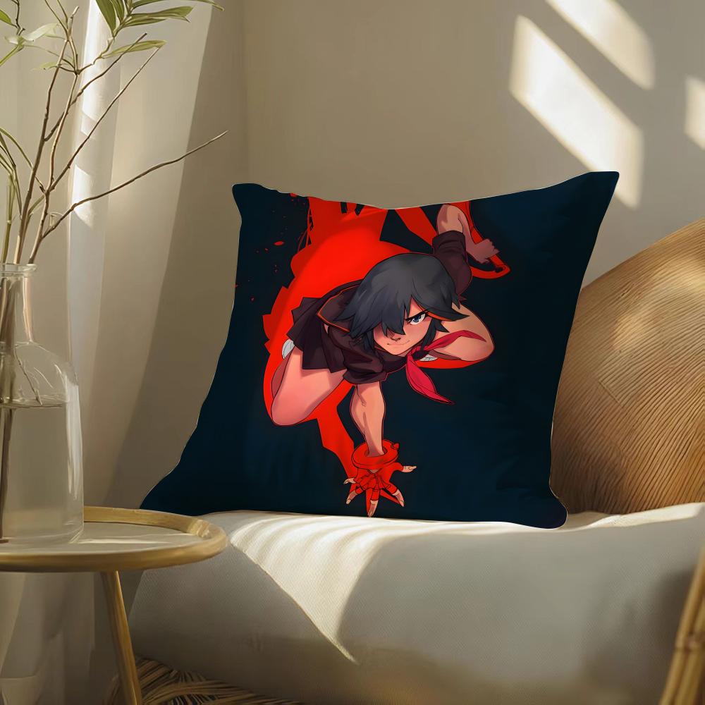 Anime R-Ryuko Matoi A-Akame Ga K-Kill Pillow Case Pattern Printed Pillowcase For Living Room Sofa Cushion Cover & Bedroom Decor