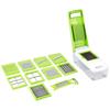 11-in-1 Stainless Steel Multipurpose Vegetable and Fruit Chopper, Green