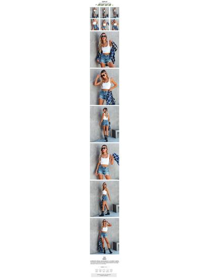 Pantaloncini di Jeans Estivi Donna 2025 Stile Europeo e Americano Vita Alta Strappati
