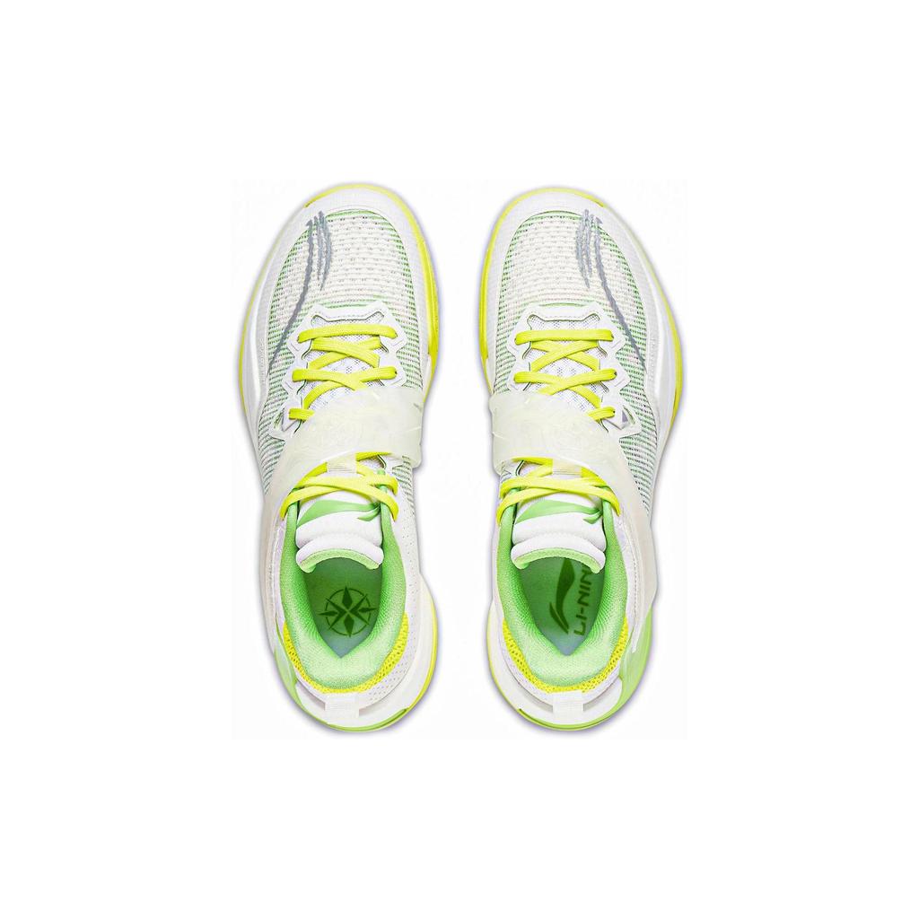 Li Ning Liren3 TEAM Textile, Synthetic Leather Cushioning Slip Resistant Abrasion Resistant Low top Basketball Shoes ABAS095-5