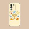 Jewish Hanukkah Mobile Phone Case for VIVO Y77 76 75 74 73 72 58 56 55 51 50 38 36 Y19 Y18 Y03 Y01 5G Colorful Printing Cover