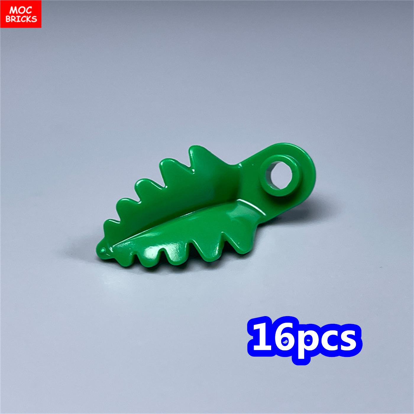 

16 шт. Кирпичики MOC Растение Лист Листья 2682 Городской Дом Украшение Строительные Блоки Детские Игрушки Сделай Сам