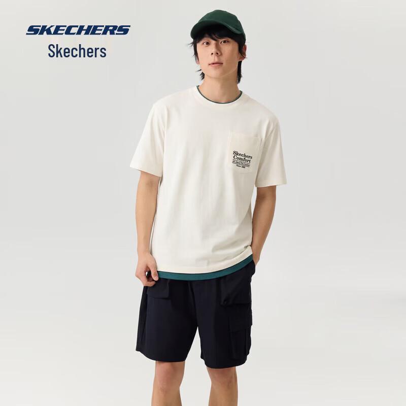 

Мужская футболка Skechers с коротким рукавом из антибактериального трикотажа XL