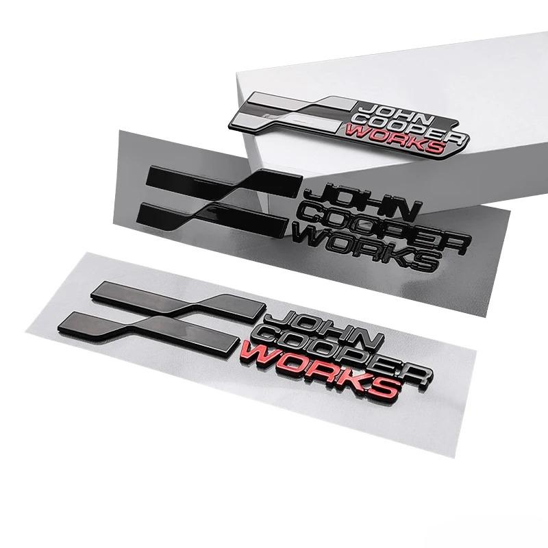 1 ks ABS Samolepky s emblémem zadního kufru auta pro logo JOHN COOPER WORKS F54 R50 R52 R55 R56 R53 Boční samolepky Znak Auto doplňky