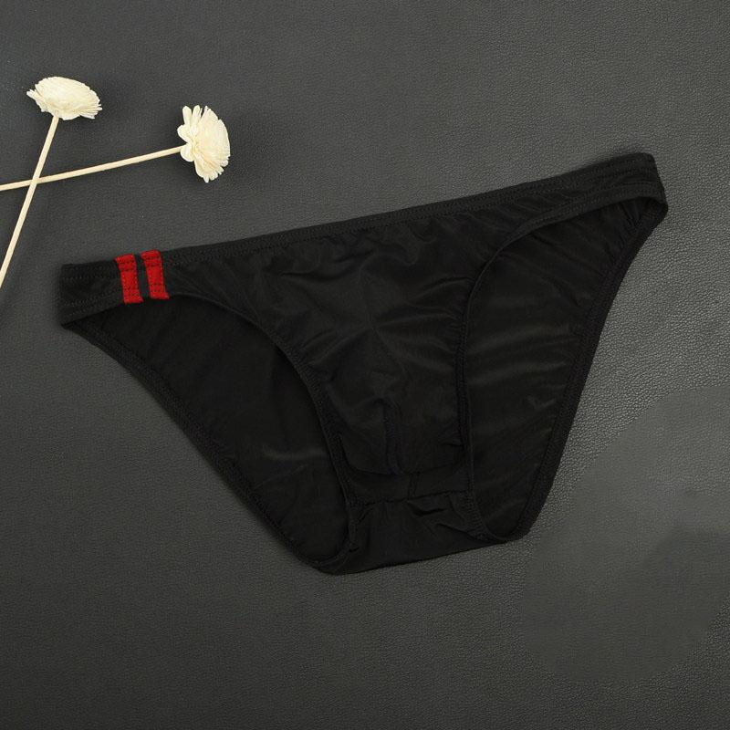 Low Rise Briefs Underwear Solid Bulge Pouch Plus Size Men Male Underpants