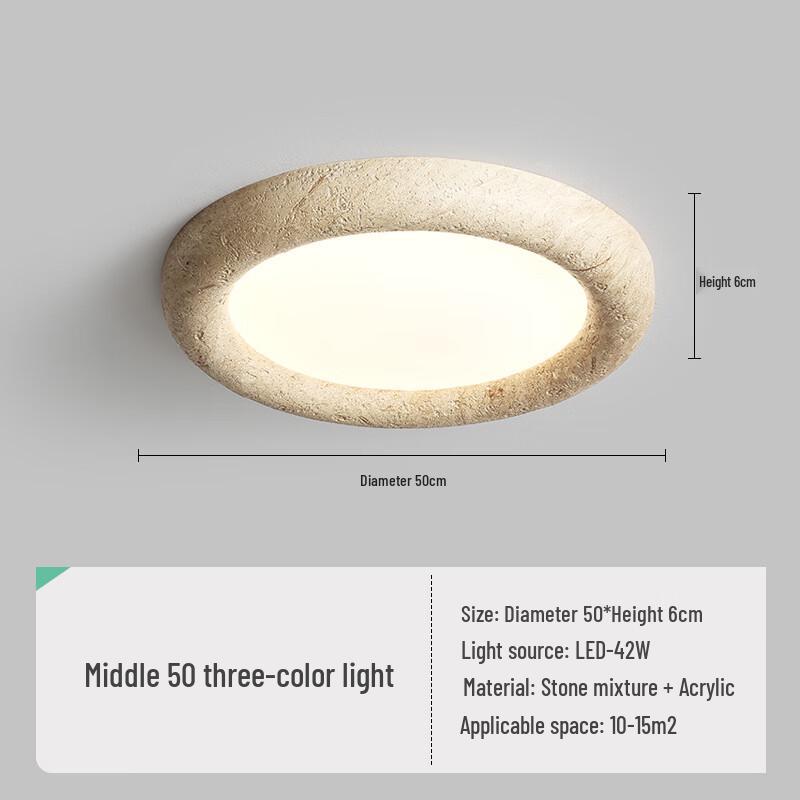 Retro Cream Bubble LED Ceiling Lamp