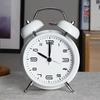 Extra Large Ringtone Alarm Clock for Students with Large Volume Metal Retro Simple Bedroom Silent Walk When Walking