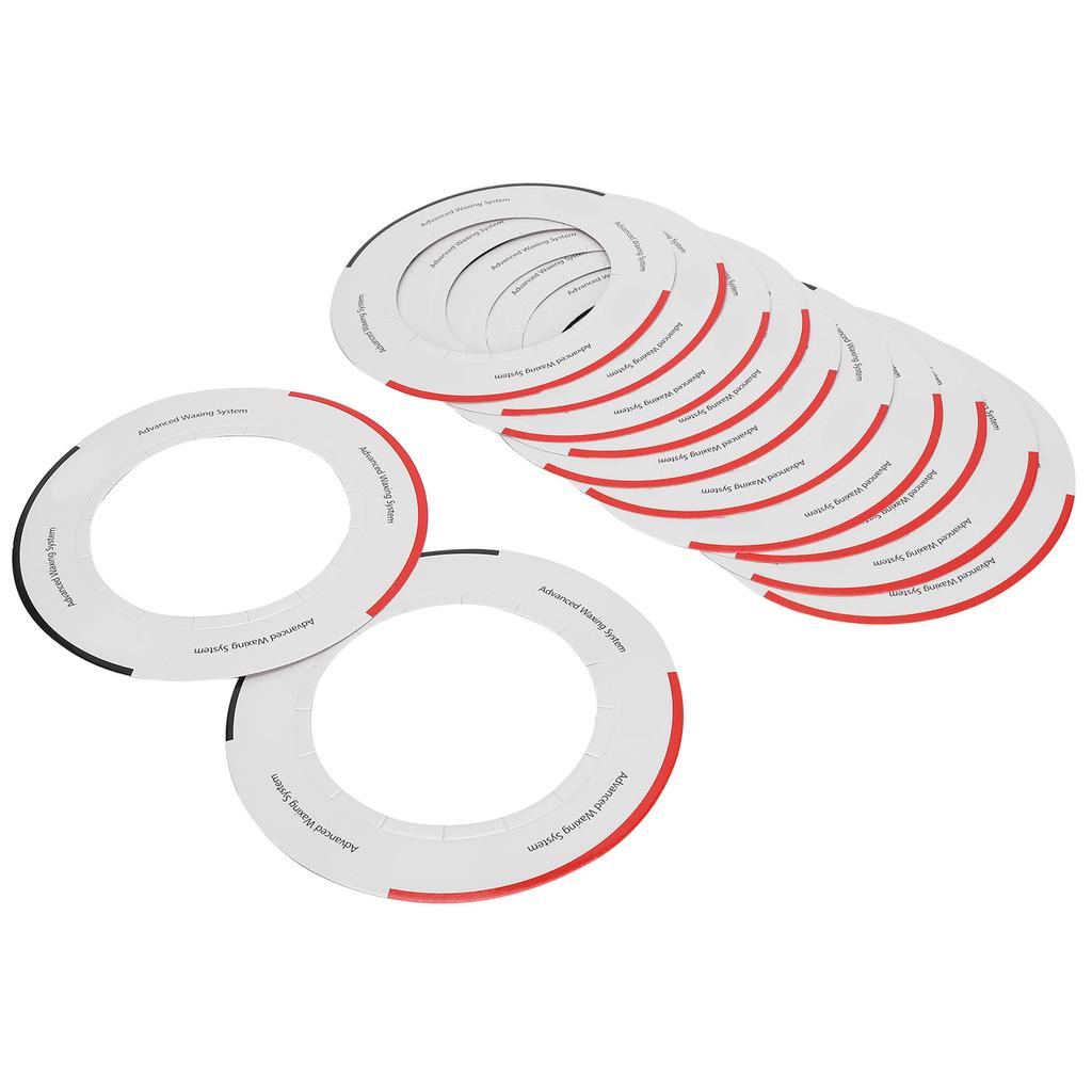 10Pcs Universal Wax Warmer Collar Waxing Machine Cleaning Paper Ring Wax Heater Protective Collar