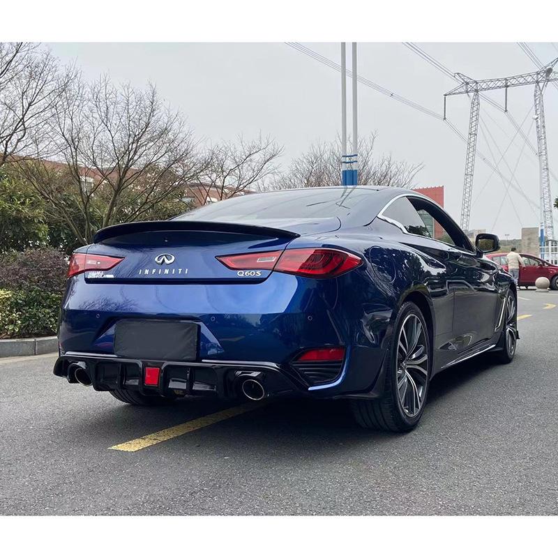 Infiniti Q60 2017-2020 Rear Lip & Front Bumper Body Kit