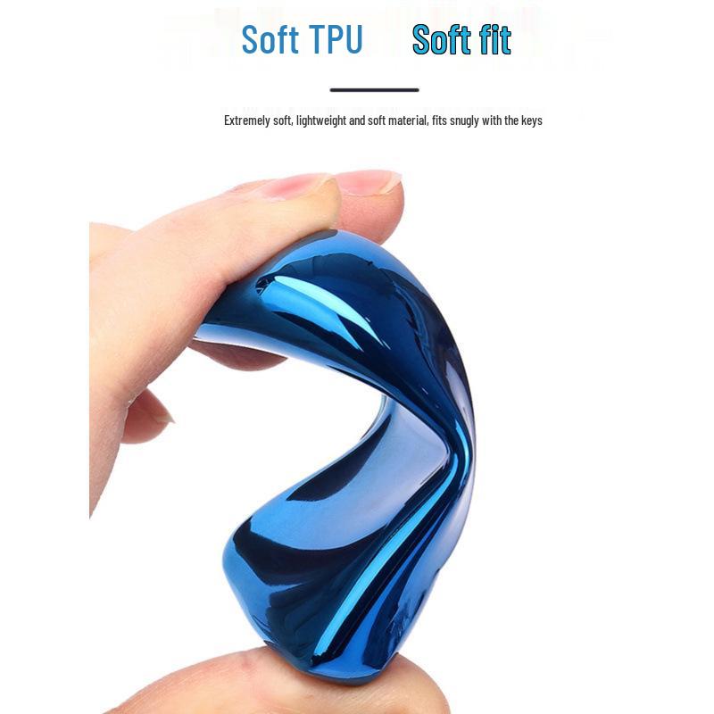 Compatible Folding Key Case for Toyota Vios, Yaris, Camry, and Corolla with Aftermarket Key Bag Buckle.