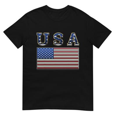 Usa American Flag United States Us Patriotic Tshirt