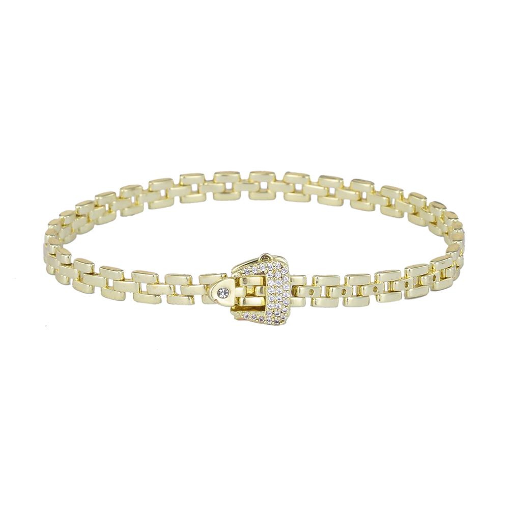 Emmaya Exquisite Wedding Party Simplicity Style Bracelet For Women&Girls Charming Dress-Up With High Quality Zirconia Gift