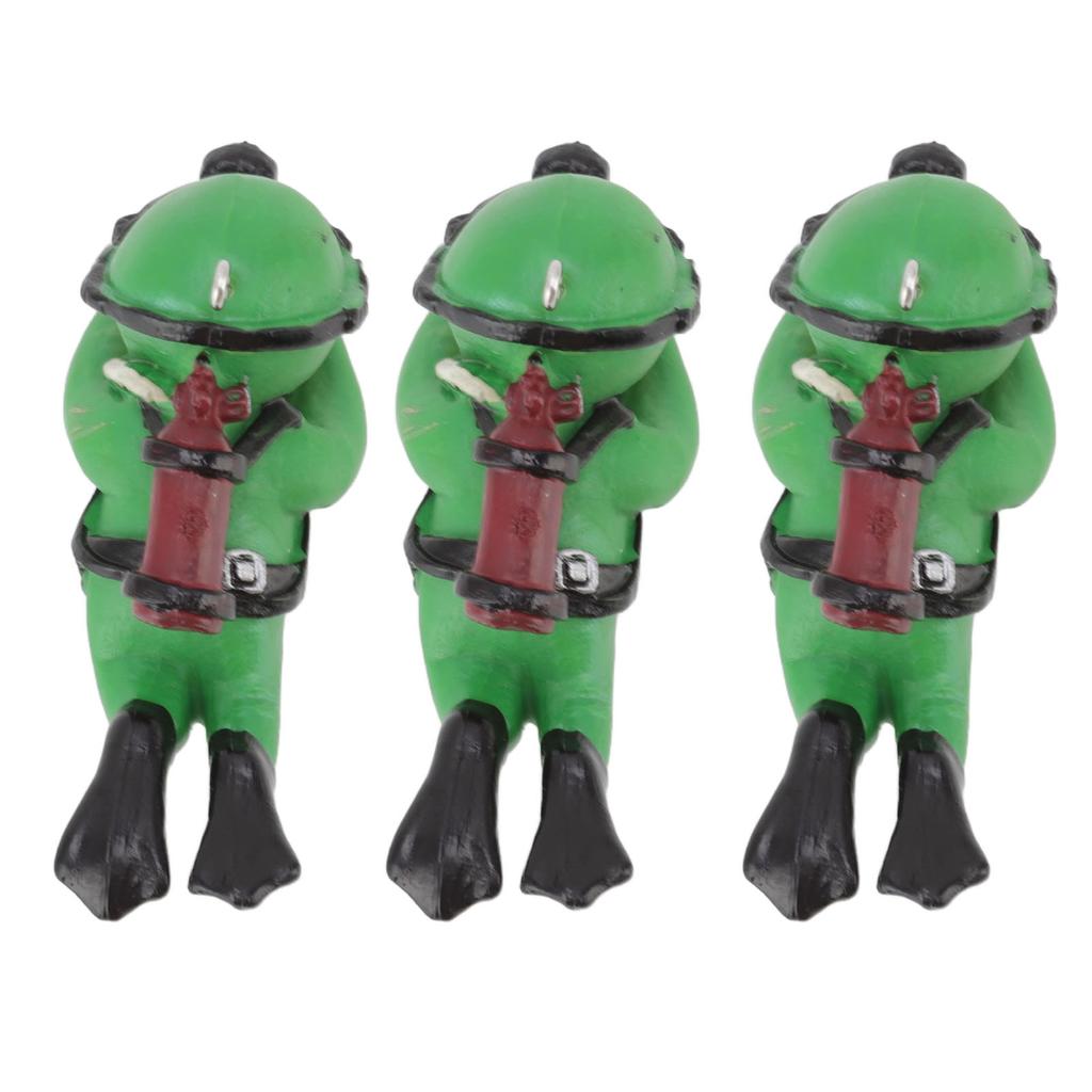 Little Diver Fish Tank Decoration Cute Resin Line Length Adjustable Floating Aquarium Ornament