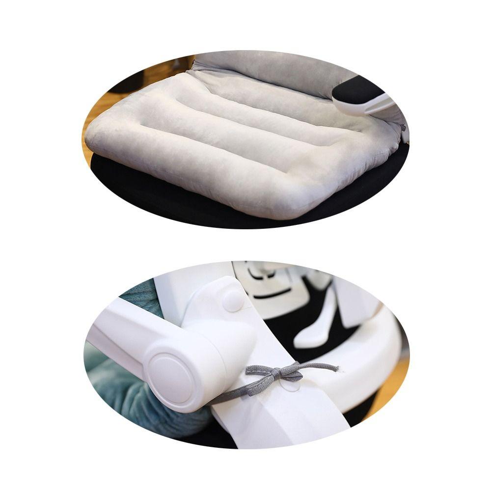Soft Back Cushion Pillow Thickened Integrated Seat Cushion Cute Plush Cushion  Student Dormitory