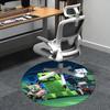 Minecraft Character Chair mat Round Rug Office carpet, Non slip, Suitable for Living Rooms, Bedrooms Decor 1205549a
