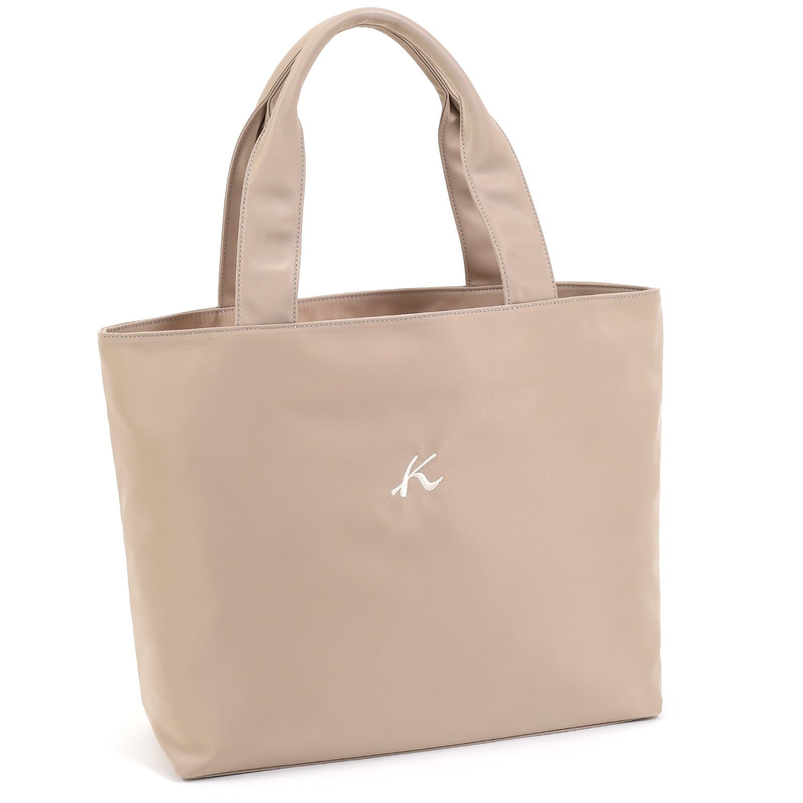 

A4 size compatible tote bag Sand Beige 52521 [Kitamura] R-0686 Women s