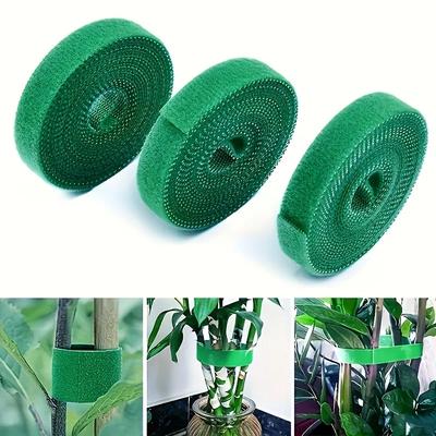 Garden Plant Ties Set 3/5/10 Pack, 39.4" Self-Adhesive Reusable, Adjustable Plant Support with Cable Ties for Secure Growth