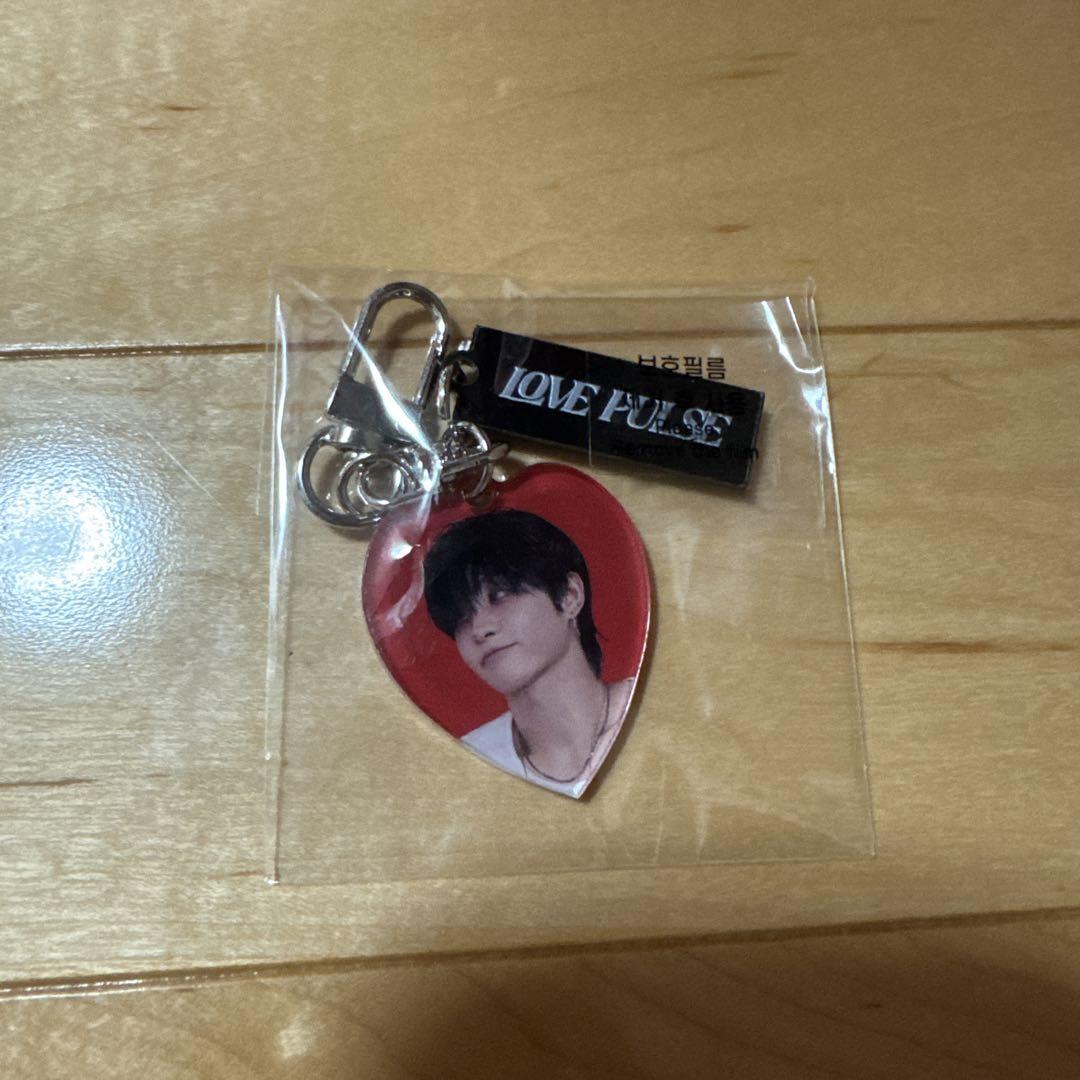 

[USED] LOVE PLUSE Jihoon Key Ring Stamp Tour