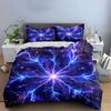 "Electric cosmos radiance." Bedding sets Duvet covers Pillowcases(1* Duvet Cover 2* Pillowcases without duvet insert)