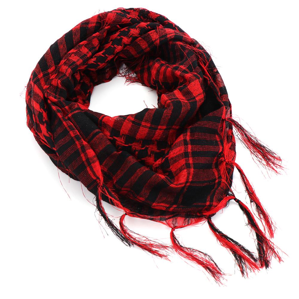 Multifunctional Tactical Outdoor Scarf: Windproof, Sandproof Square Scarf, Neck Gaiter, and Headband