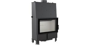Water Heating Fireplace KRATKI LUCY 16 kW Ø 200 Double Glass