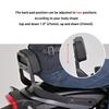 Motorcycle Accessories eliminator se 400 500 450Rear Passenger Backrest Cushion ELIMINATOR SE 400 450 500 2024 Rear Backrest Kit
