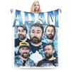 Adam The Woo Memory 19742025 Go Find Somewhere Blanket Warm Cozy Fluffy Throw Blankets for Sofa 50x60 Inch Multiple Sizes Quilt