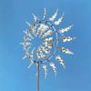 1ks Magical Kinetic Metal Windmill Spinner Jedinečné větrem poháněné lapače Kreativní terasa Zahrada Trávník Venkovní dekorace na nádvoří
