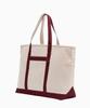 Madgoat Weekend Canvas Tote Shoulder Bag_Burgundy