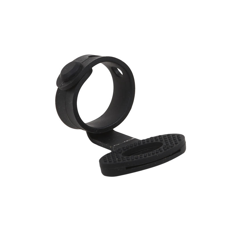 

1PC Guitar Plectrum Finger Grip Sleeve Silicone Picker Holder for Beginners String Sweep Anti-Slip Protector чёрный