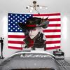 Boothill Wandteppich Anime Flagge Kunst Poster Ästhetisch Bedrucktes Wandbehang Banner Kulisse für Schlafzimmer Wohnzimmer Studentenwohnheim Dekor